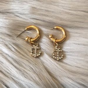 Juicy Couture Anchor Earings